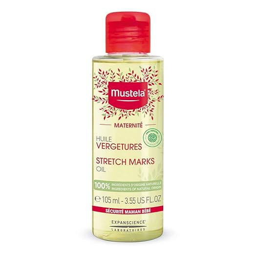 Mustela Maternity Stretch Marks Oil - with Natural Avocado, Maracuja & Sunflower Oil - EWG Verifi... | Amazon (US)