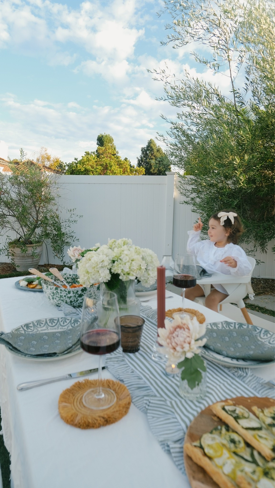 summer dinner party of 3🤍 
shop my table setting. 

hosting, table setting, aesthetic

#LTKHome #LTKfoodie #LTKmomlife