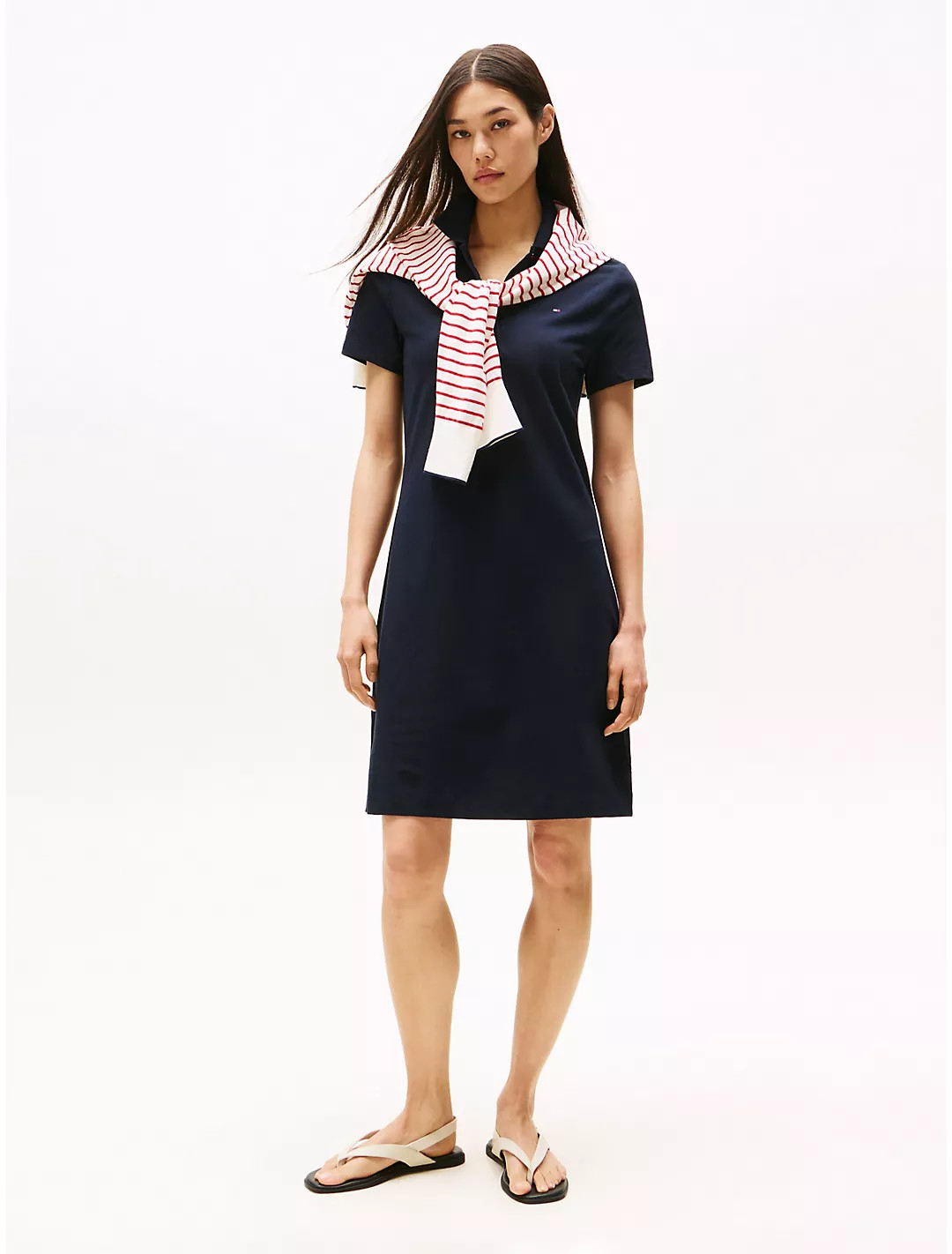 Slim Fit Stretch Cotton Short Polo Dress | Tommy Hilfiger | Tommy Hilfiger (US)