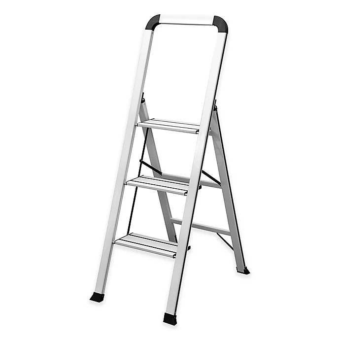 Ascent Designer Series Step Stool in White | Bed Bath & Beyond