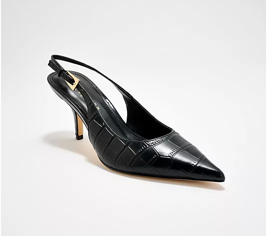 Marc Fisher LTD Slingback Pumps - Dorie2-QV - QVC.com | QVC