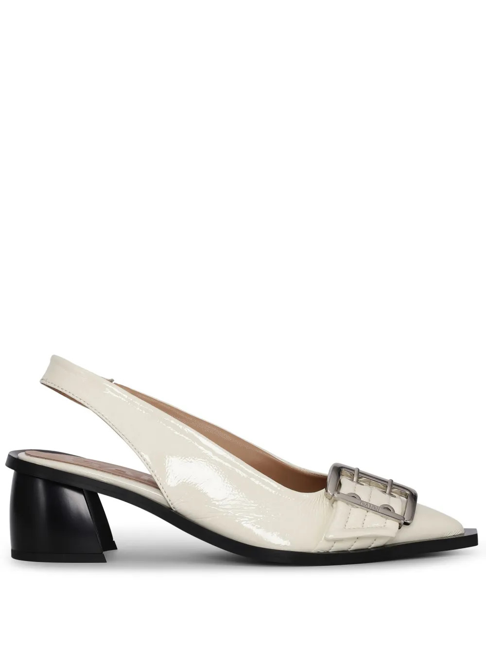 GANNI Slingback-Pumps Mit Schnalle - Farfetch | Farfetch Global