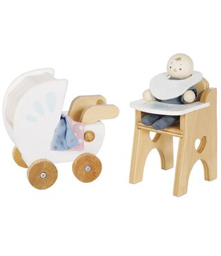 Daisylane Nursery Doll Set for Dollhouse | Dillards