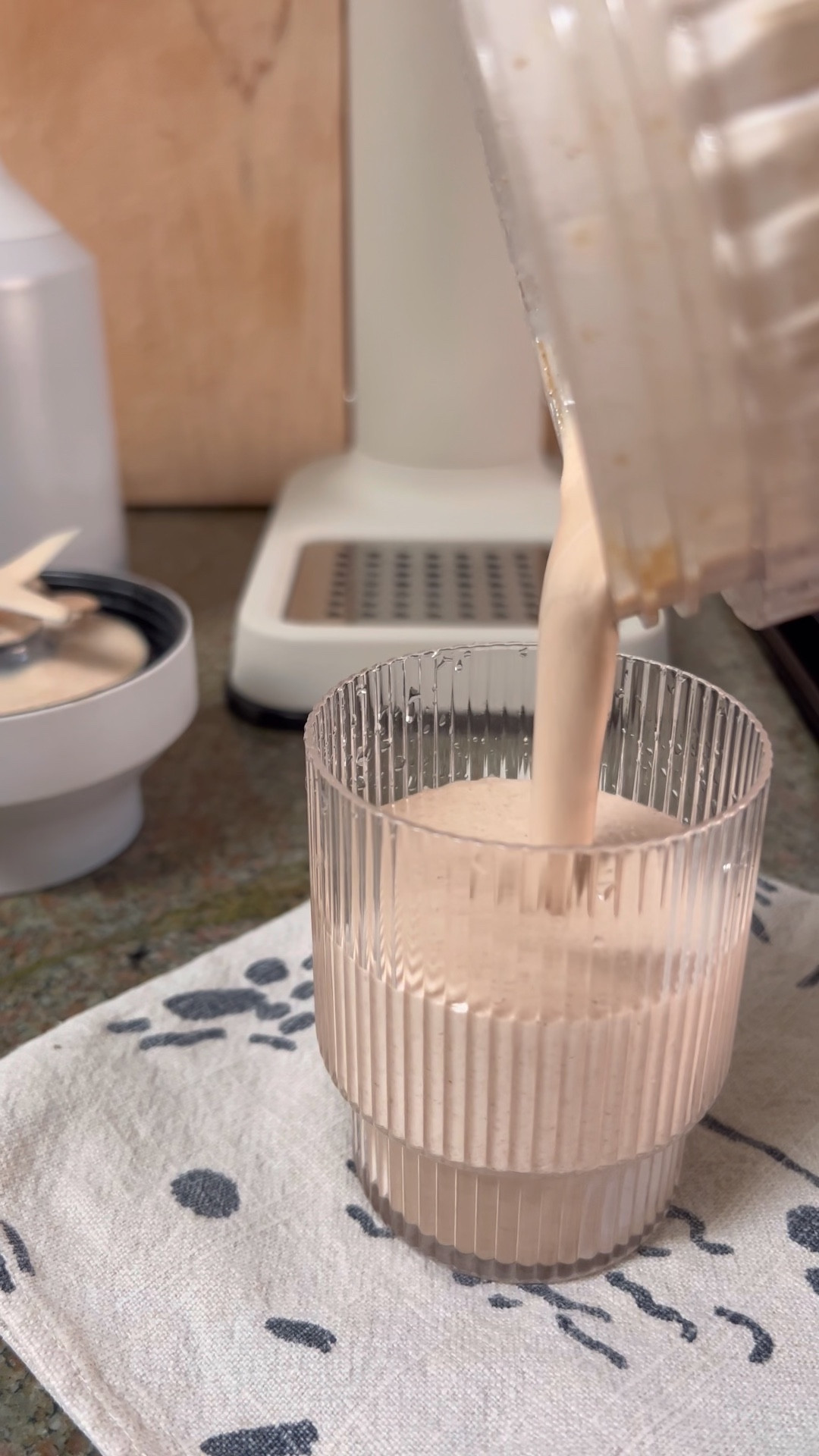 Made some peanut butter banana smoothies today and they were so good. Love this blended btw - it’s cute and works really well. I like that you can keep it out on the counter bc it doesn’t take up much space. Blender - kitchen 

#LTKGiftGuide #LTKhome