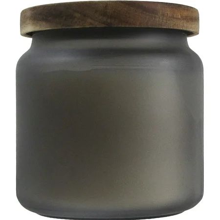 Better Homes & Gardens Frosted Glass Smoky Gray Mist 14 oz. Candle | Walmart (US)