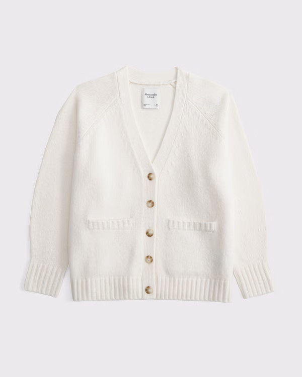 Dad V-Neck Cardigan | Abercrombie & Fitch (US)