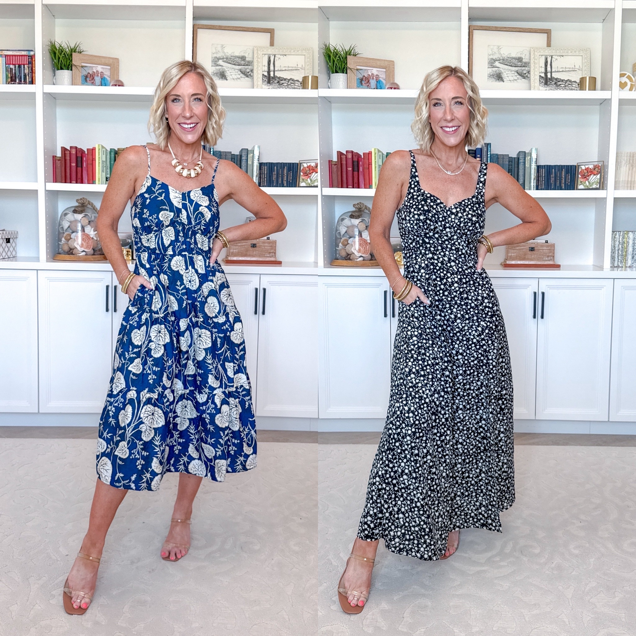 Walmart - cute new dresses * Side Slit Maxi Dress - size XS. On sale $16.64 (was $34). 2 colors. Sleeveless Tiered Midi Dress - size XS. $24.98. 3 colors. 

 

#LTKOver40 #LTKSeasonal