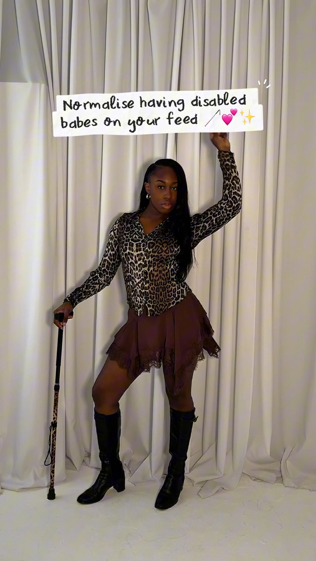 normalise having disabled babes on your feed💕✨ 