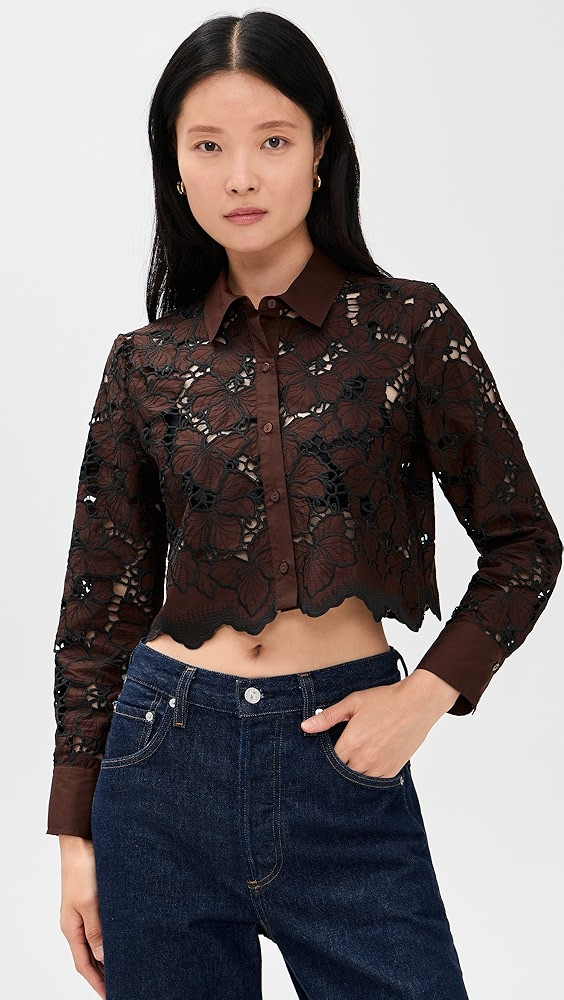 Seychelle Cropped Button Down | Shopbop