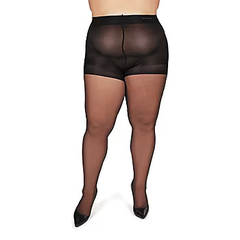 MeMoi Sheer Control Top Pantyhose Plus Mm-2207 | JCPenney