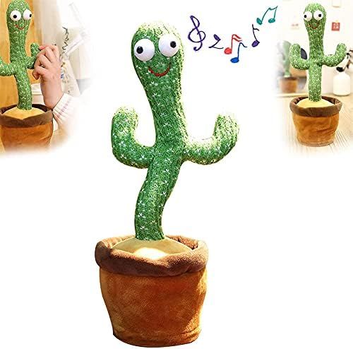 Juguete de peluche de cactus de baile, juguete de cactus de canto, juguete electrónico de baile ... | Amazon (US)