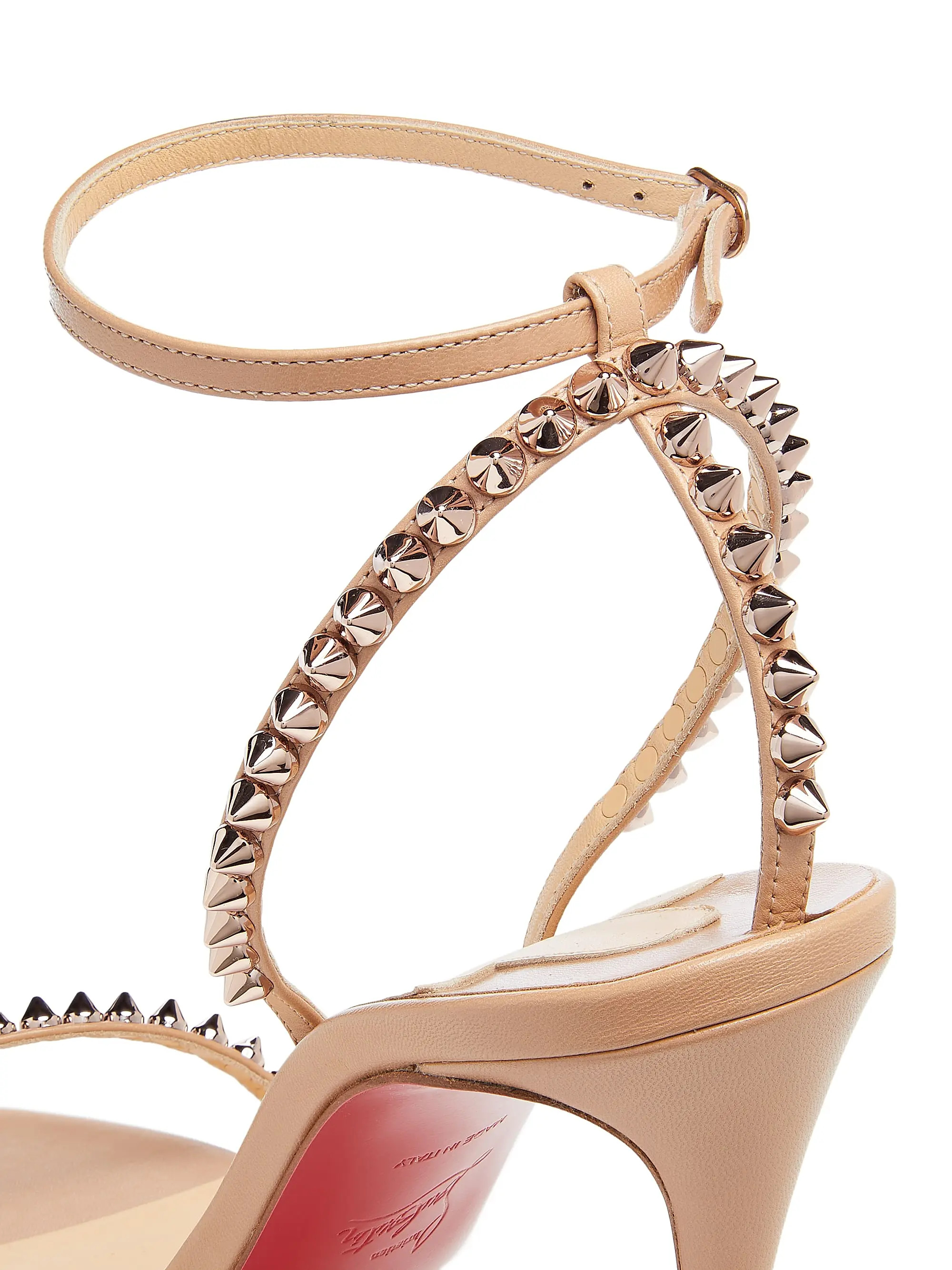 So Me 100MM Leather Sandals | Saks Fifth Avenue