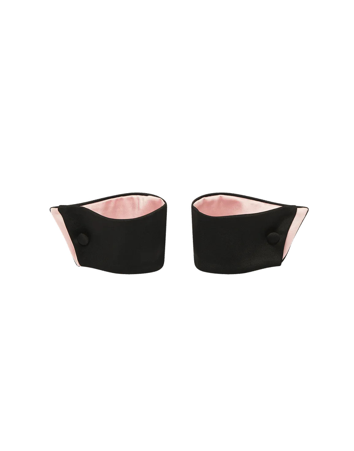 Honie Cuffs in Black/Baby Pink | By Agent Provocateur All Accessories | Agent Provocateur (US)