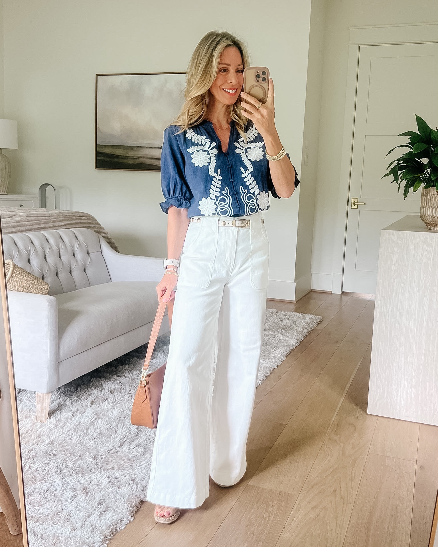 I can’t believe this embroidered top is from Amazon, it looks like a boutique style! 

Top Fit: I’m wearing an XS

Jeans Fit: I’m wearing a 2

#LTKOver40 #LTKgrwm #LTKmomlife