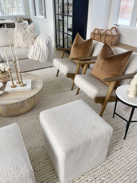 HOME \ living room details🤎🤍

Accent chair
Pouf
Sectional
Coffee table
Amazon decor 
Target 

#LTKfindsunder100 #LTKhome