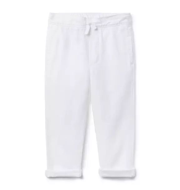 The Linen-Cotton Pull-On Pant | Janie and Jack