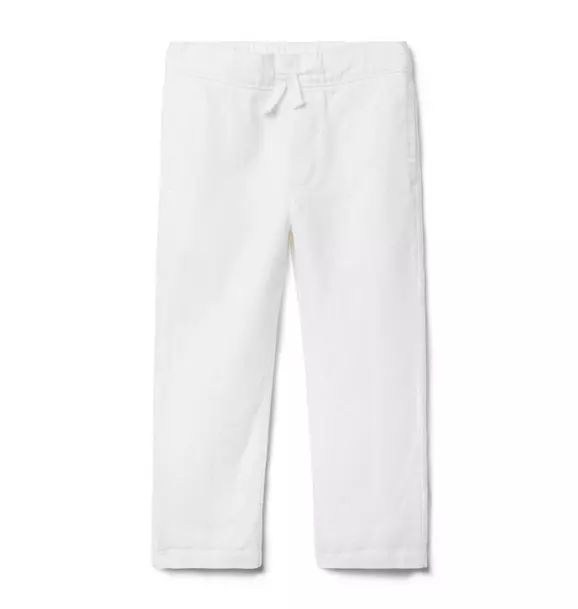 The Linen-Cotton Pull-On Pant | Janie and Jack