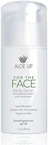 Aloe Up For The Face SPF 25 Daily Facial Moisturizer | Amazon (US)