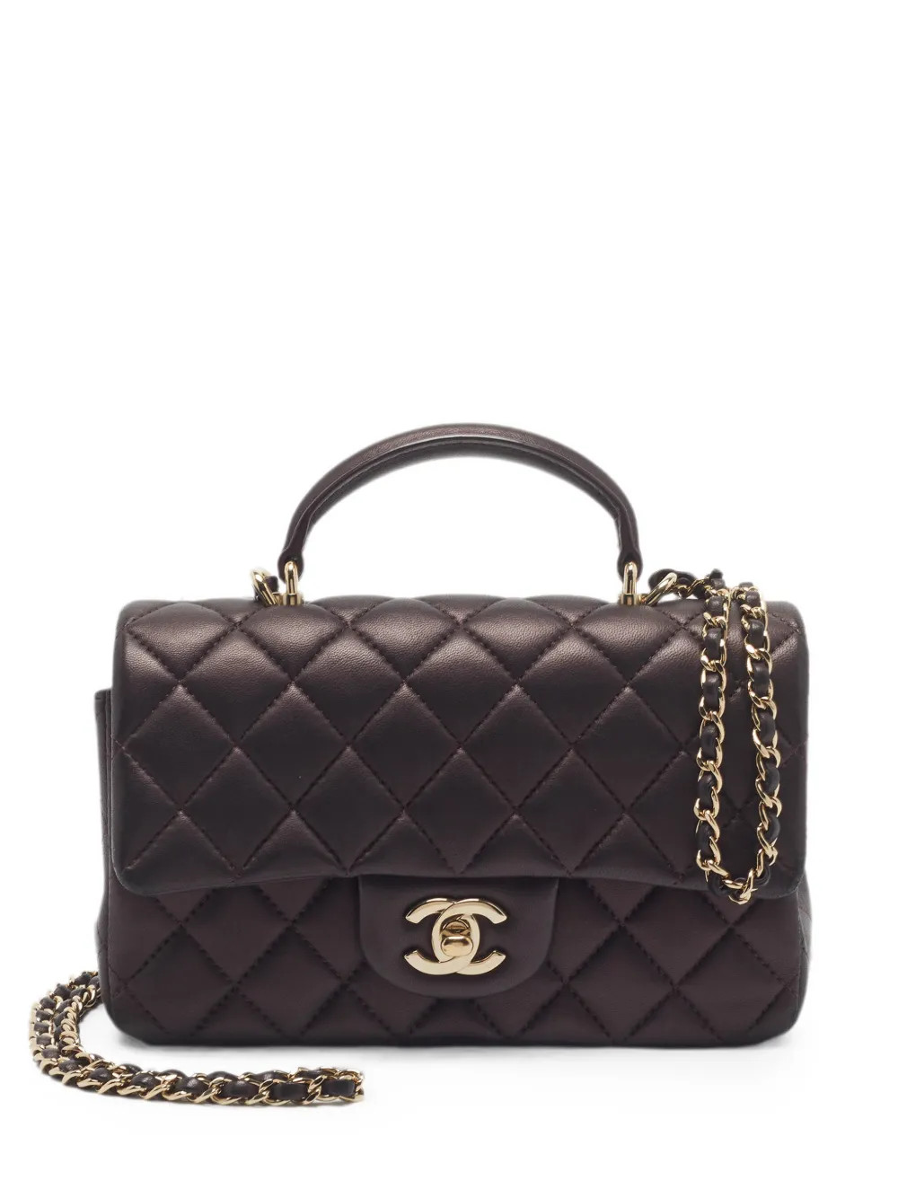 quilted CC turn-lock handbag | Farfetch Global