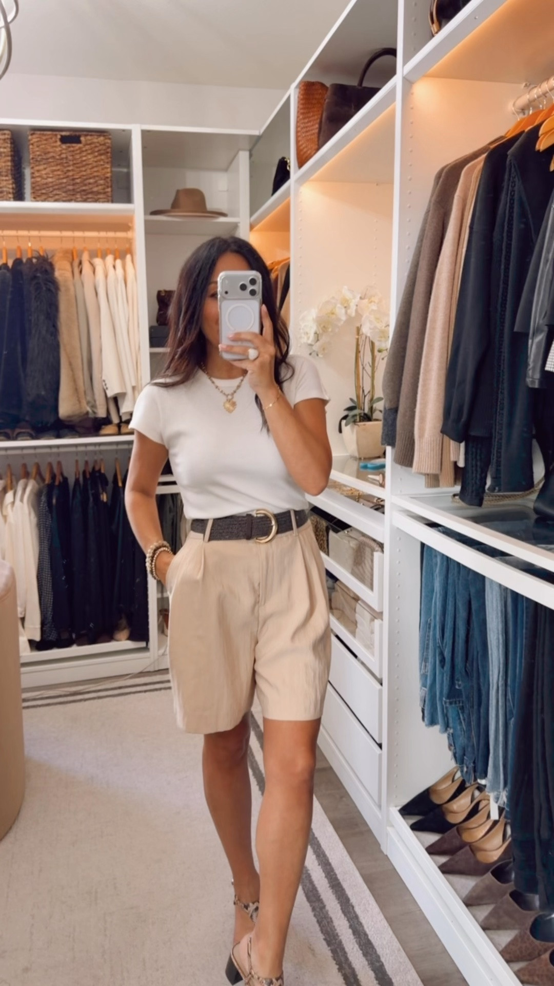Shorts TTS- comes with the belt!

#LTKOver40 #LTKootd