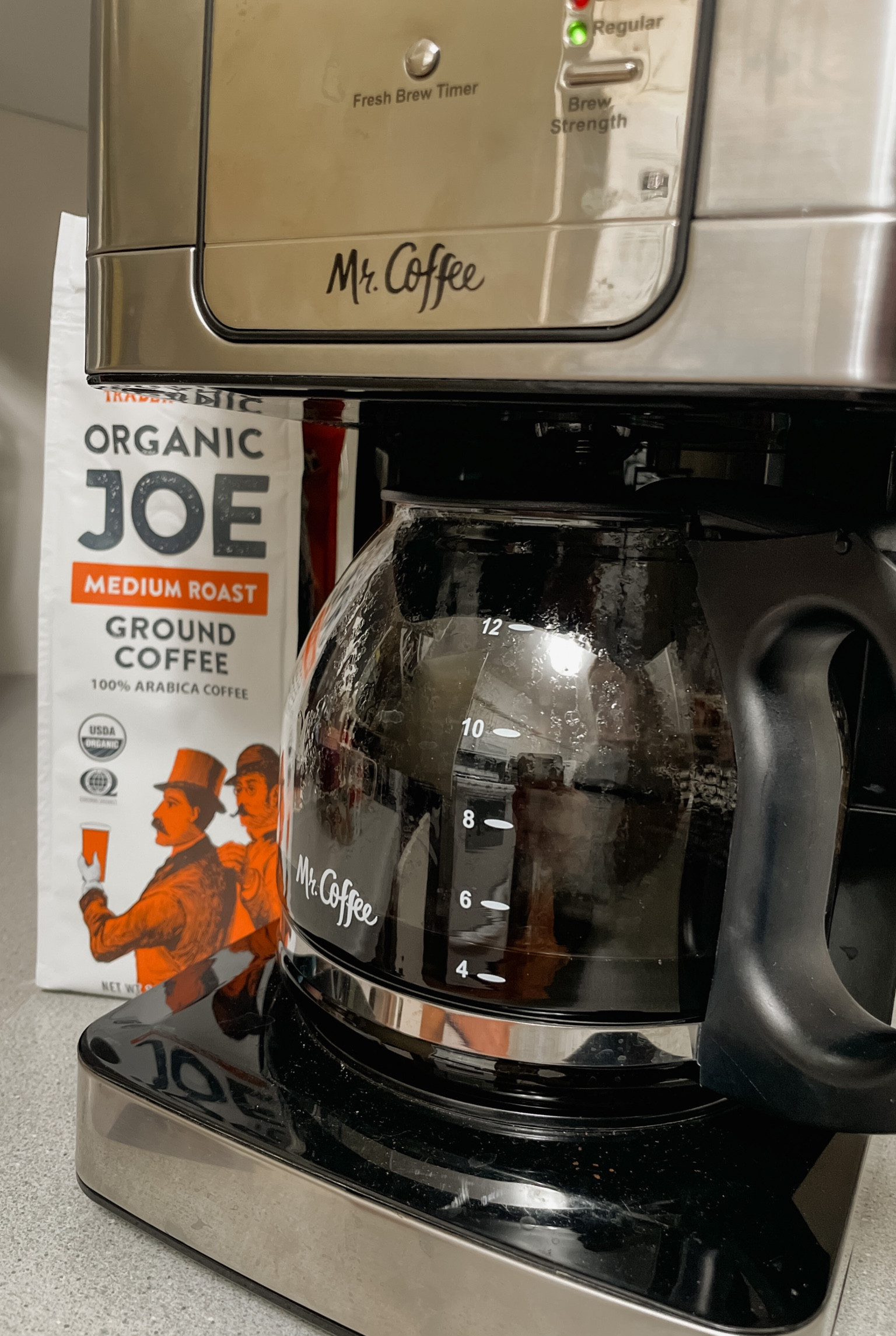 Mr coffee clearance fresh brew timer