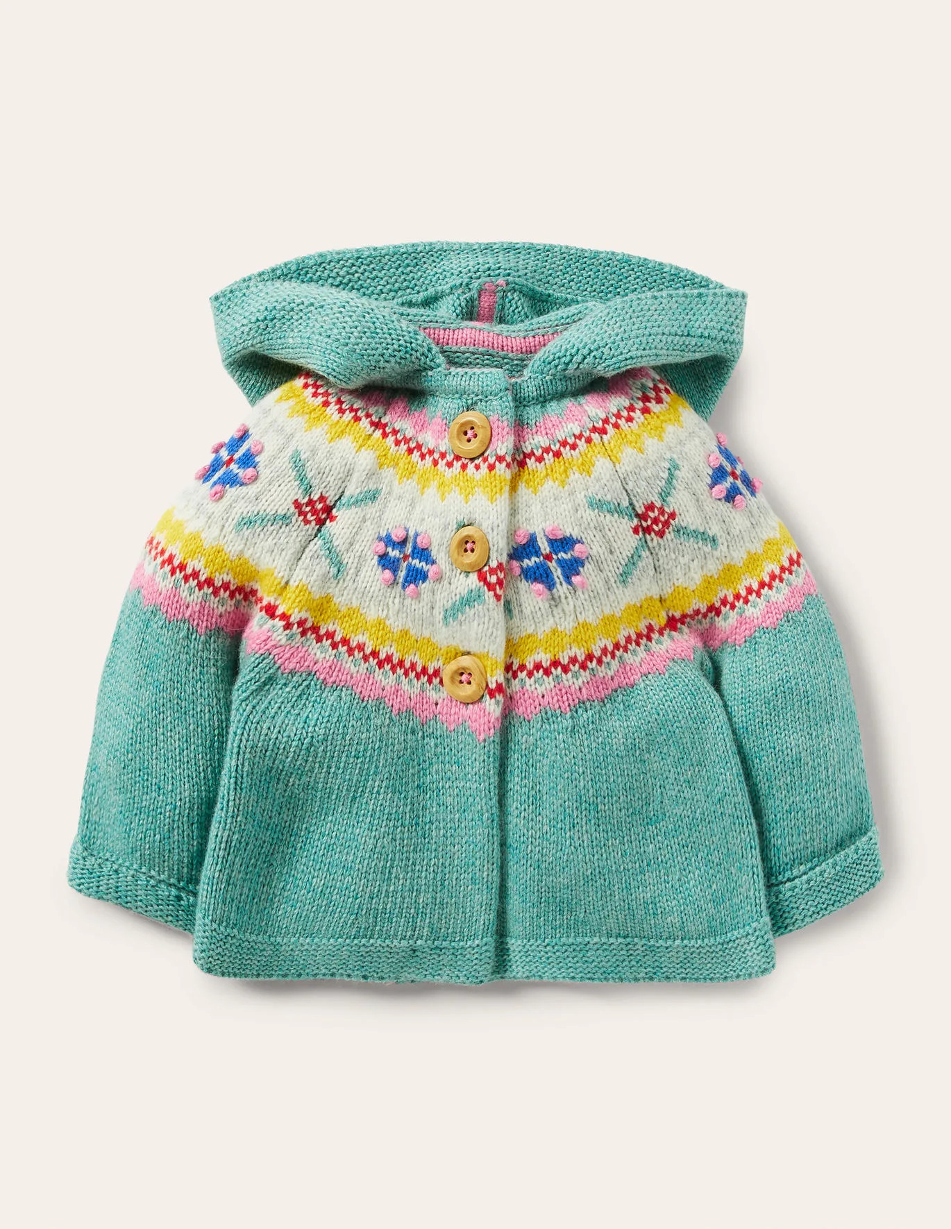 Fairisle Knitted Jacket - Brook | Boden US | Boden (US)