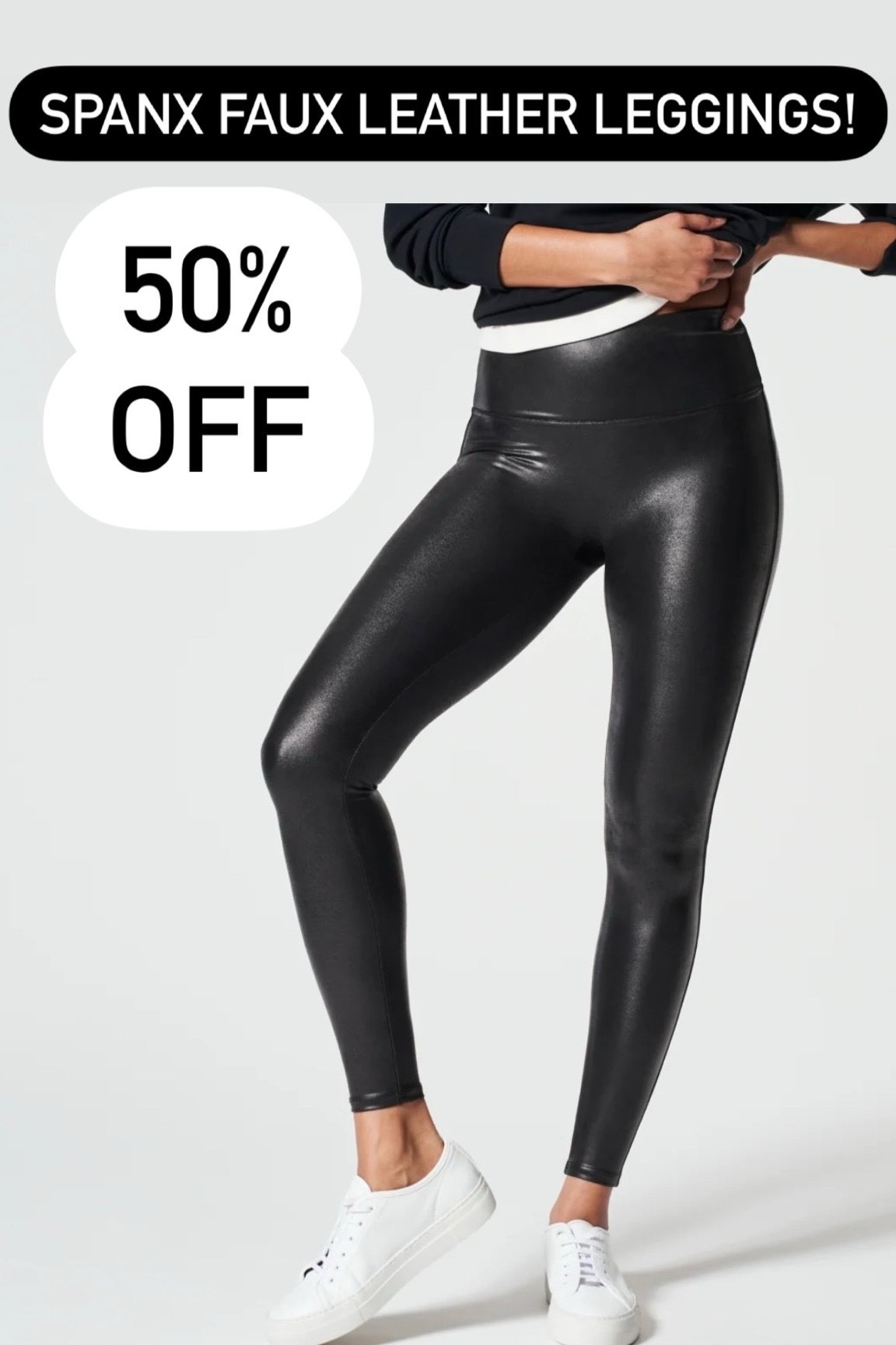 Spanx faux leather leggings with fleece lining are on sale 50% off!!

#LTKGiftGuide #LTKStyleTip #LTKSaleAlert