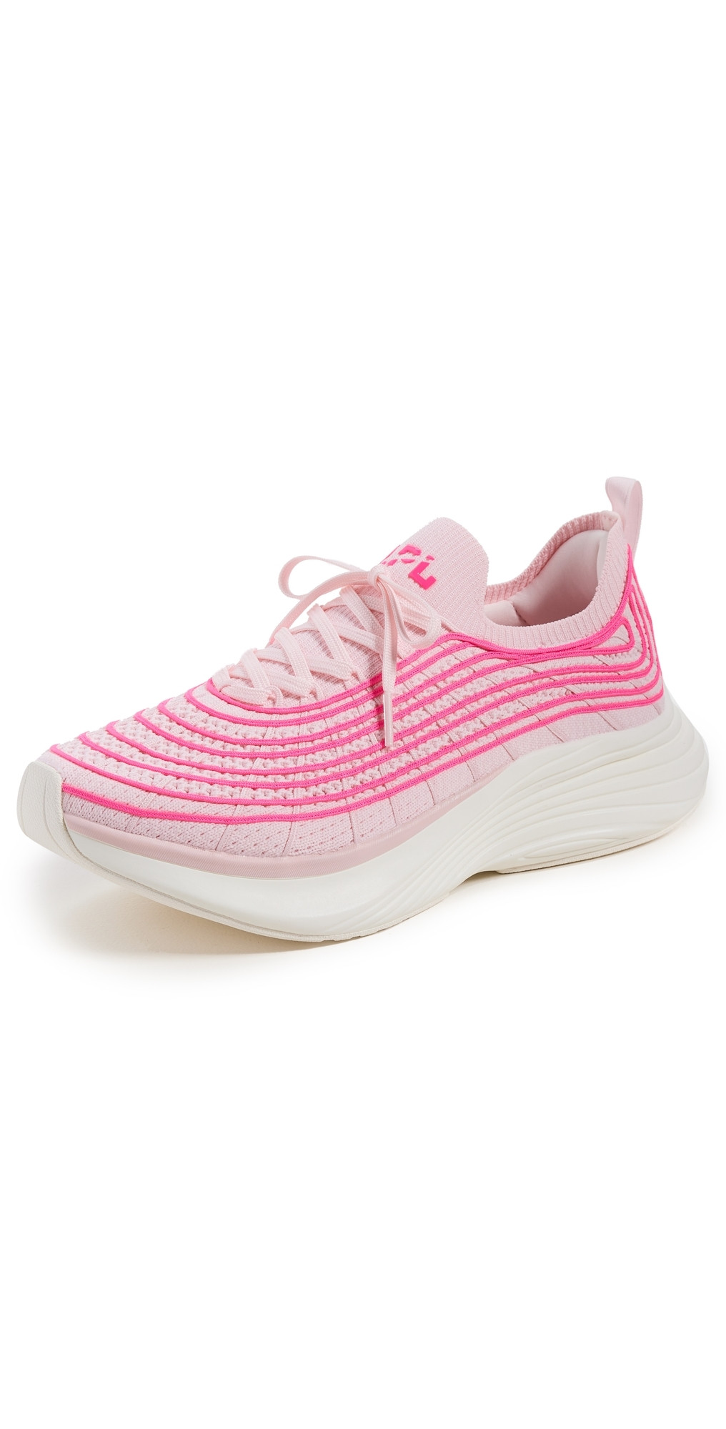 APL: Athletic Propulsion Labs Zipline Sneakers Bleached Pink/Fusion Pink/Ivor 7 | Shopbop