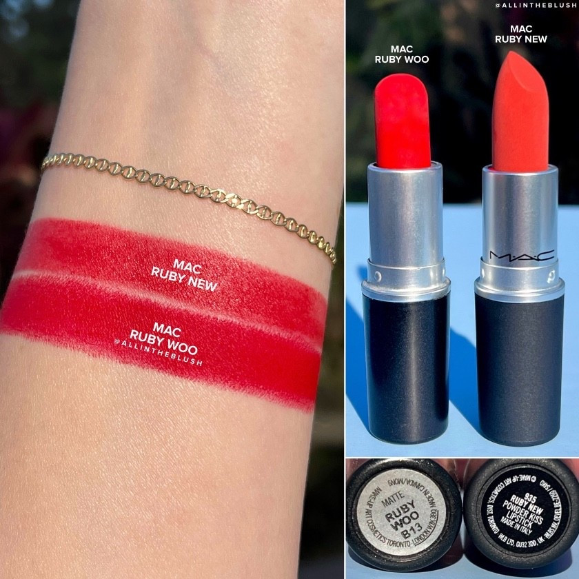 Comparing MAC Ruby Woo to Ruby New Lipstick

#LTKBeauty #LTKgrwm #LTKootd