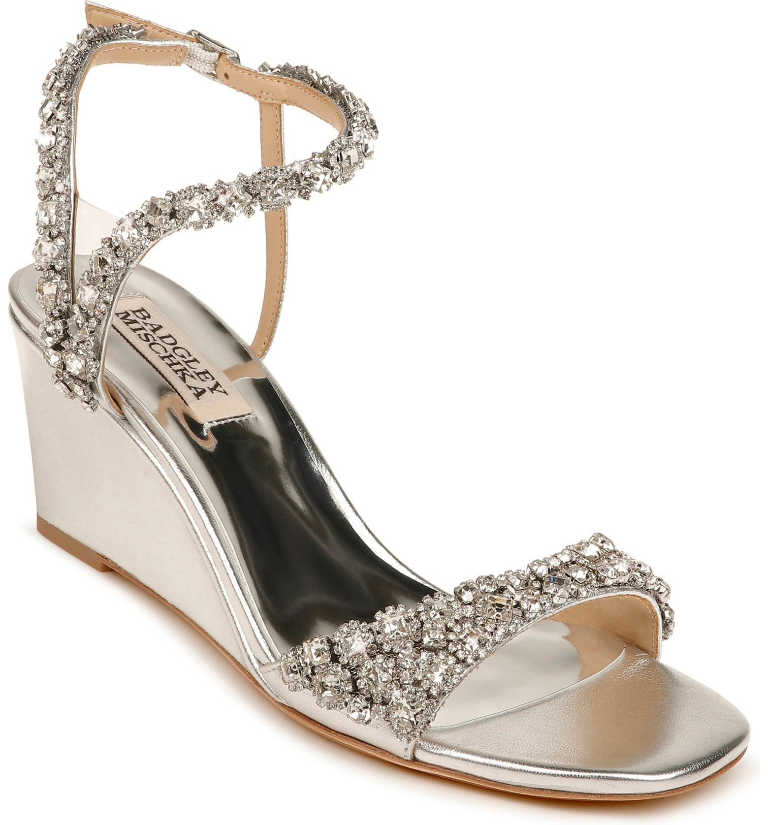 Badgley Mischka Gali Wedge Sandal | Nordstrom