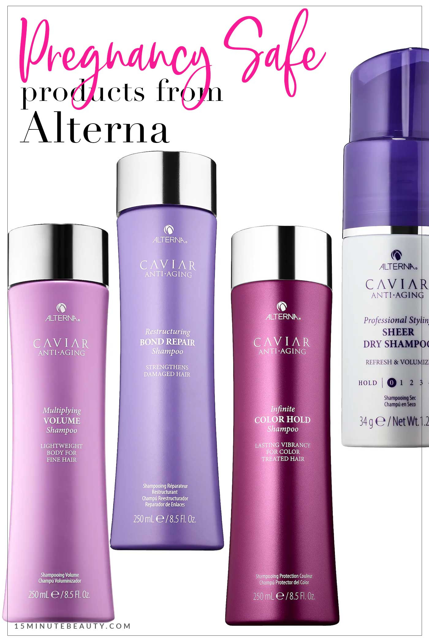 Yes, you can keep your blowouts bouncy and your color protected during pregnancy! These OB- and pediatrician-approved shampoos and styling products from Alterna’s Caviar Anti-Aging line are free from ingredients to avoid while pregnant — and safe for everyday use. Curated by 15 Minute Beauty, this lineup strengthens, volumizes, and refreshes without compromising your peace of mind. Swipe for luxe, safe haircare picks you can trust! 

 #LTKBeauty #LTKBaby #LTKBump