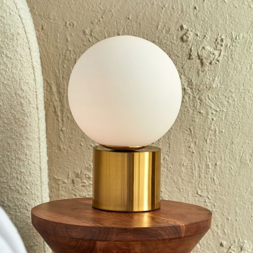 Bright Sea Lighting 30cm Novio Metal & Glass Table Lamp | Temple & Webster | Temple & Webster AU