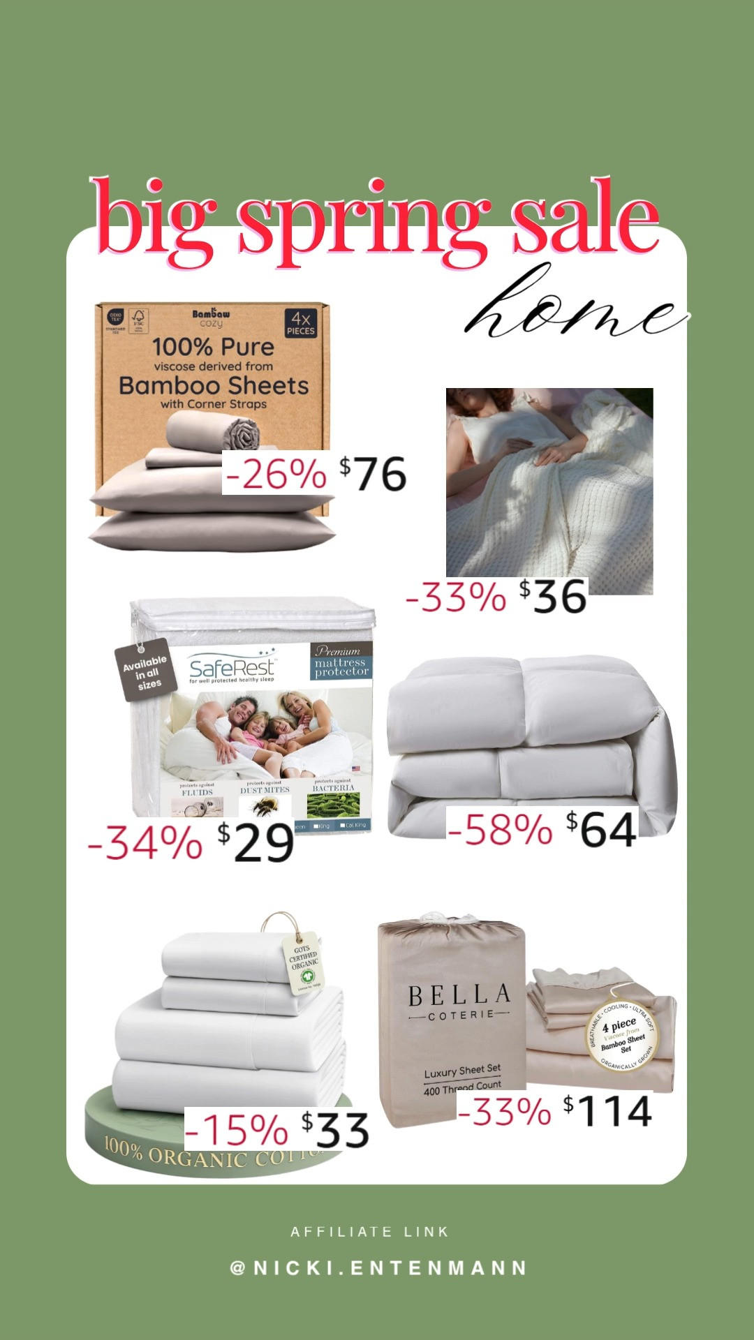 Transform your bedroom with these cozy and stylish bedding essentials! From soft sheets to plush comforters, get ready for a restful night's sleep. 
#BedroomEssentials #ComfortSleep #HomeUpdate #AmazonFinds #BedStyling 

 #LTKdayinmylife #LTKHome #LTKSaleAlert