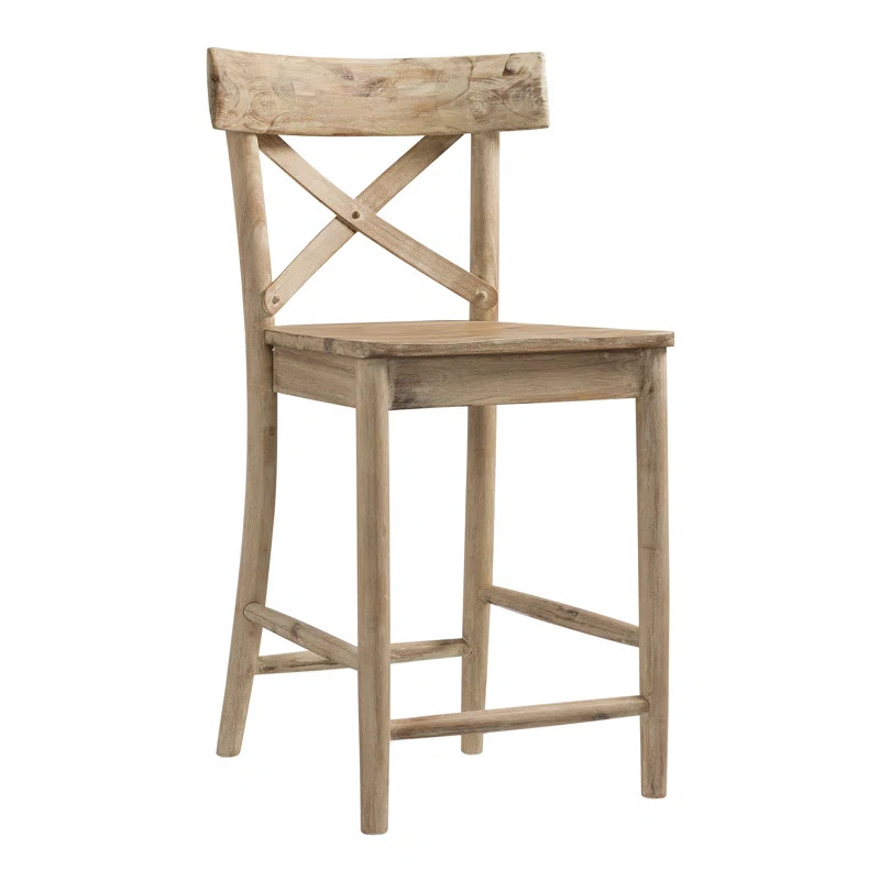 Eugley Solid Wood Bar & Counter Stool | Wayfair North America