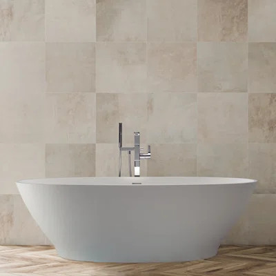 MTI Alissa 72.5" Freestanding Soaking Bathtub | Wayfair North America