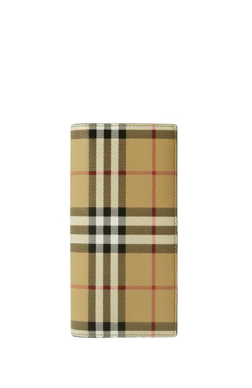 burberry Check Continental Wallet in Archive Beige at Nordstrom | Nordstrom