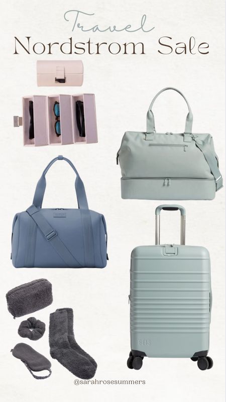 Travel items from carryon weekender bags and carryon roller to sunglasses case and eye mask included in the Nordstrom sale 

#LTKsalealert #LTKtravel #LTKxNSale