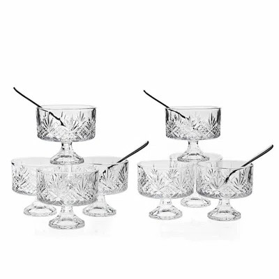 Dublin Crystal 16 Piece Dessert Taster Trifle Bowl 5oz Set | Wayfair North America