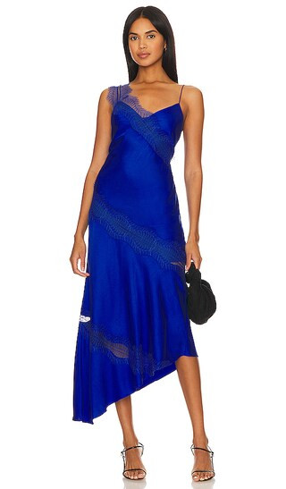 Soleil Dress in Cyan Or Regal | Revolve Clothing (Global)