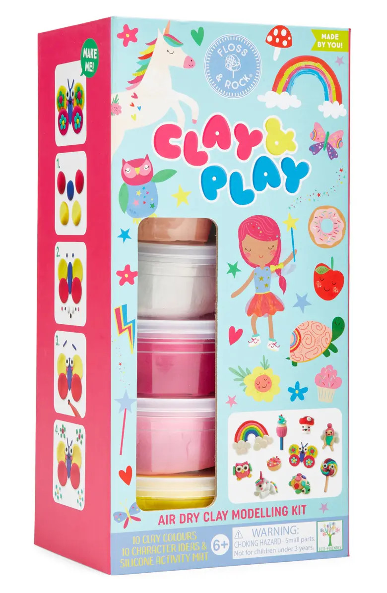 Rainbow Fairy Clay & Play AIr Dry Clay Modeling Kit | Nordstrom