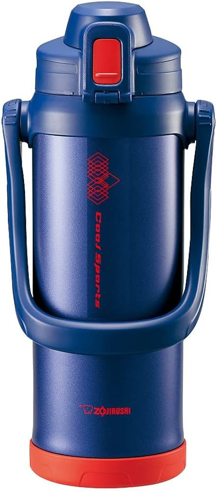 Zojirushi water bottle straight drink sports type stainless cool bottle 2.06L orange navy SD-BB20... | Amazon (US)