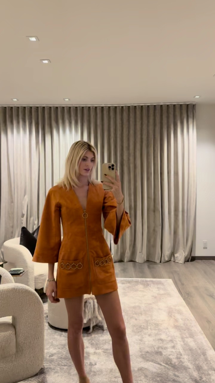 Had a fall holiday event at the house! ✨🧡 Obsessed with this suede dress.  

 #LTKSeasonal #LTKStyleTip