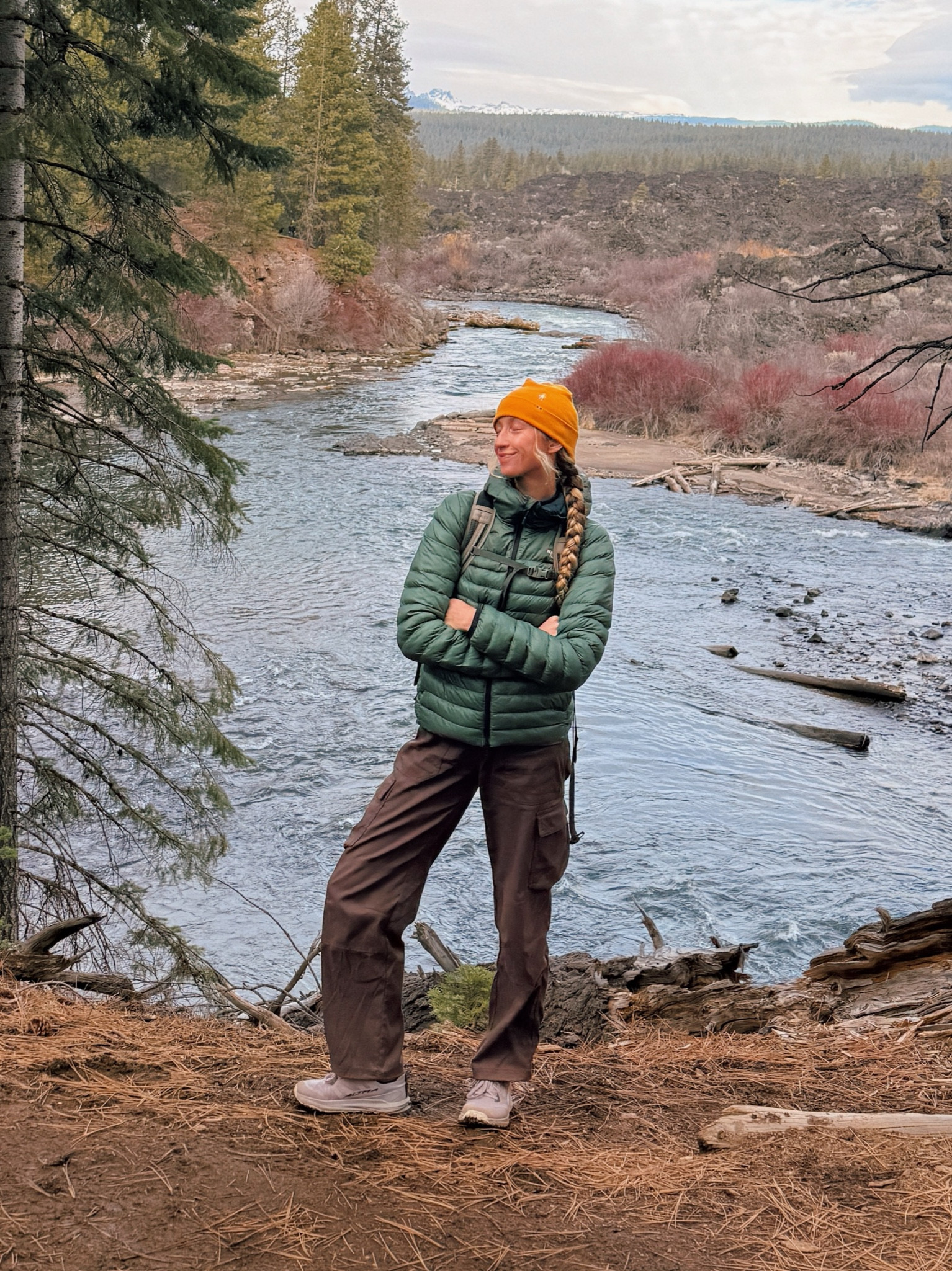 Granola girl hiking outfit 🙂‍↕️🤝