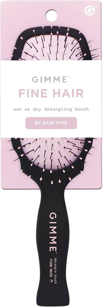Gimme Beauty Detangling Brush - Curved Paddle Brush for Breakage-Free Detangling - Anti-Static & ... | Amazon (US)