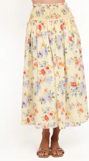 Petal & Pup Saskia Floral Print Maxi Skirt | Nordstrom | Nordstrom