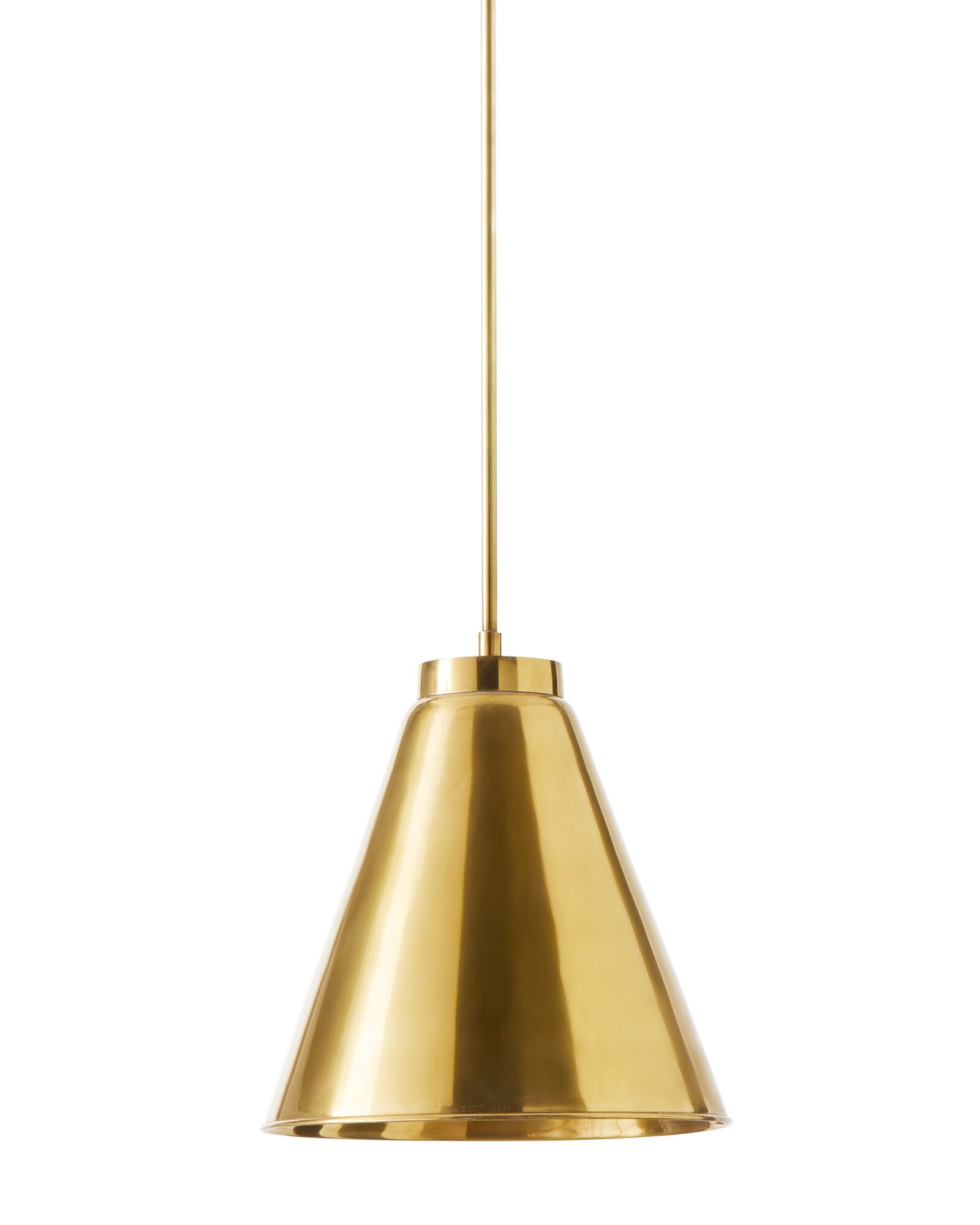 Claremont Pendant - Brass | Serena and Lily