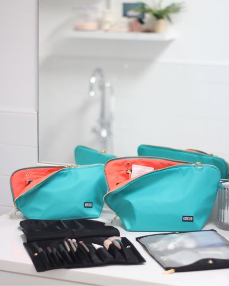 The Best Travel Makeup Bags. The standard and vacationer with snap in organizers 

Your search is over! These are the best travel makeup bags! They stand up, are Washable, and have lots of organization! #KUSSHI #KUSSHImakeupbag #Makeupbag #travelbag #besttravelbag #washabletravelbag #washablemakeupbag #Makeuptravelbag

 #mykusshi
#kusshibags #ad
@kusshibags

#LTKitbag #LTKtravel #LTKstyletip