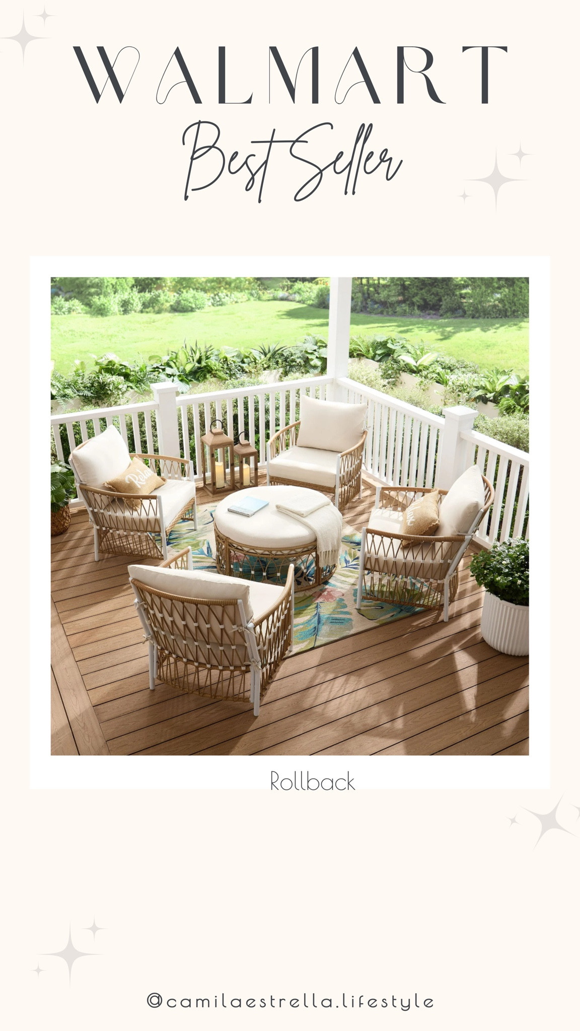 Best Seller Patio Furniture - Rollback 

#LTKHome #LTKSaleAlert #LTKVideo