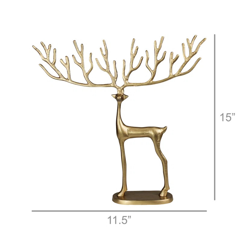Bergen Reindeer Decorative Accent | Wayfair North America