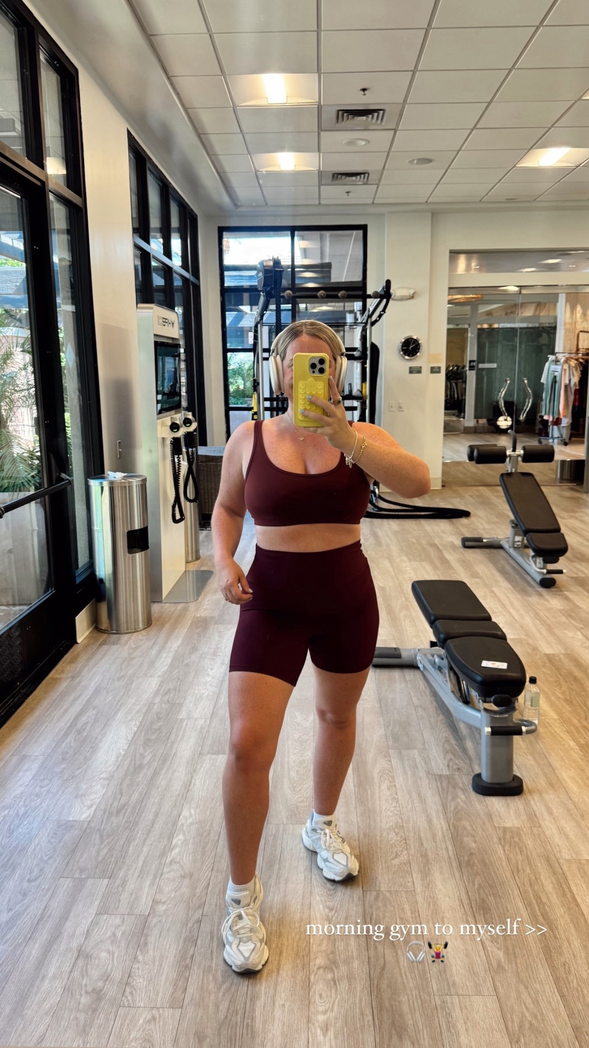 Midsize Gym Outfit of the Day ♥️

#LTKMidsize #LTKActive #LTKFindsUnder100